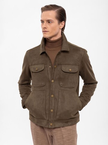 Antioch Between-Season Jacket in Brown