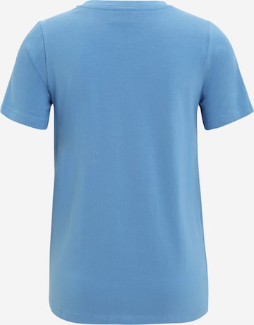 MAMALICIOUS T-shirt 'MUM' i blå
