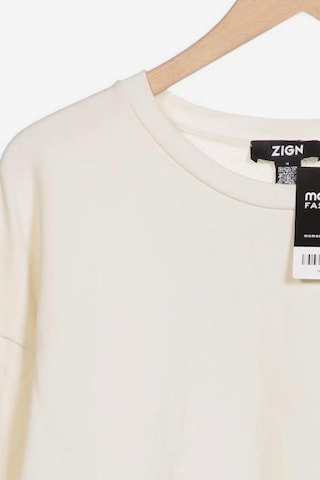 Zign Sweatshirt & Zip-Up Hoodie in M in White