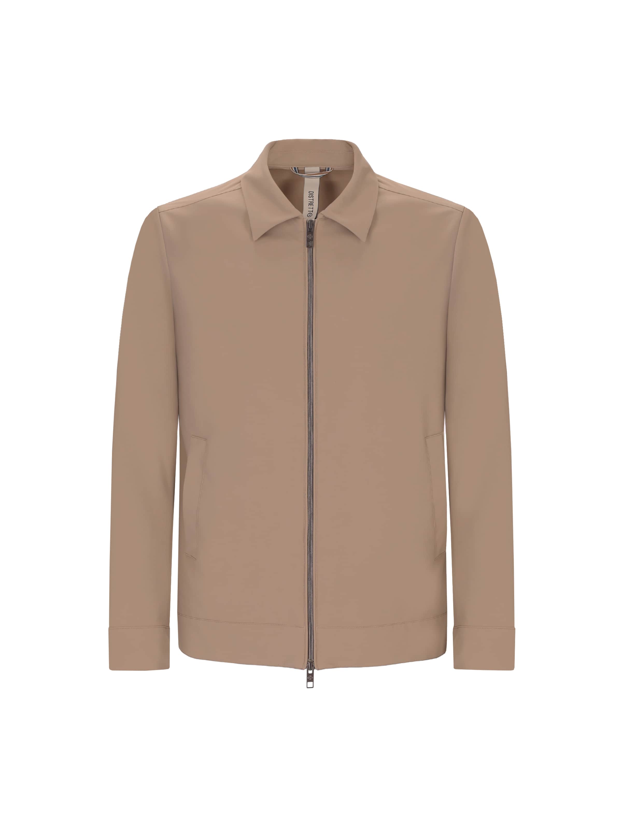 Distretto12 - Chaqueta funcional 'High-Perform12' en beige: frente