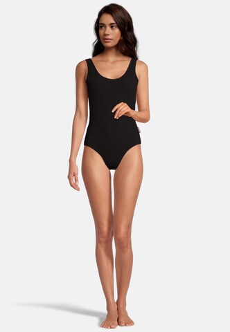 BECO the world of aquasports Bralette Swimsuit 'Crinkle Classic' in Black
