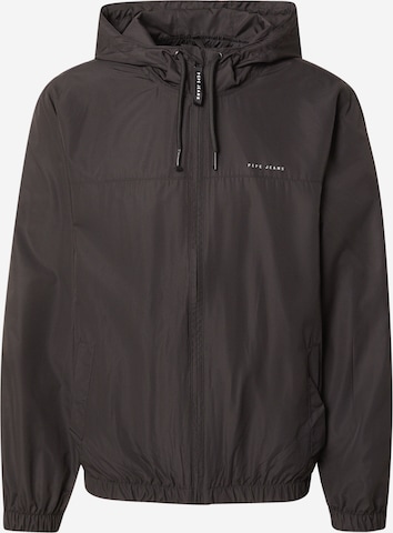 Pepe Jeans - Chaqueta de entretiempo en negro: frente