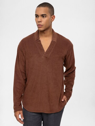 Antioch Regular fit Shirt in Brown