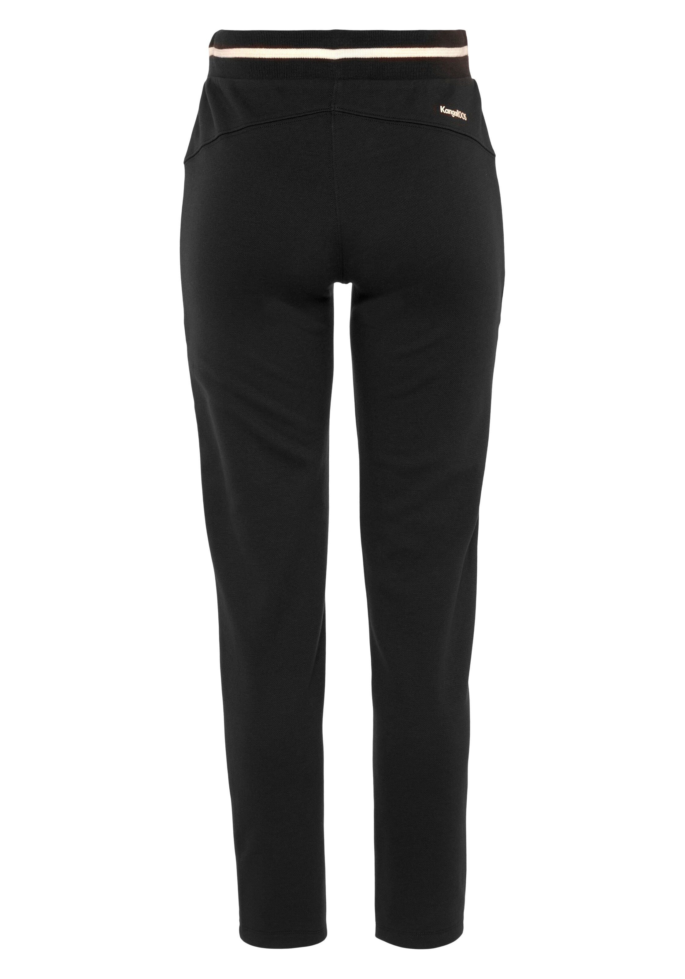 KangaROOS Slim fit Pants in Black