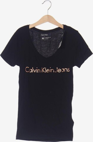 Calvin Klein Jeans Top & Shirt in XS in Black: front