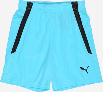 PUMA Sportshorts 'TeamLiga' in Blau: predná strana