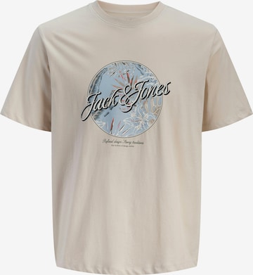 Jack & Jones Junior Póló 'JJHONOLULU' - bézs: elől