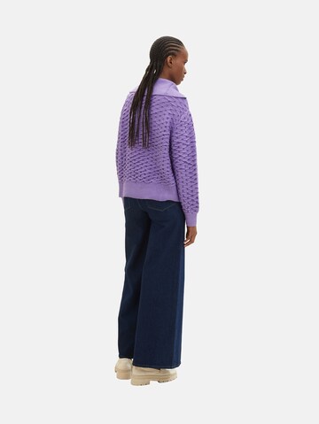 TOM TAILOR DENIM Wide Leg Jeans in Blau