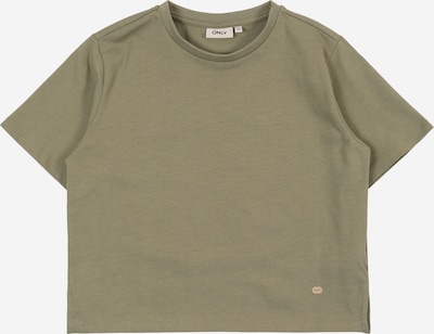 Marškinėliai 'KOGSILVINA' iš ONLY GIRLS, spalva – rusvai žalia, Prekių apžvalga