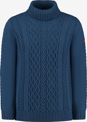 Travelin Sweater 'Coll Oulu' in Blue: front