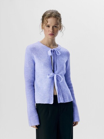 OBJECT Knit cardigan 'Parvi' in Blue: front
