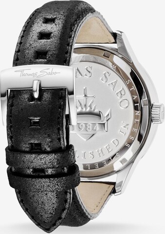 Thomas Sabo Analoguhr in Schwarz