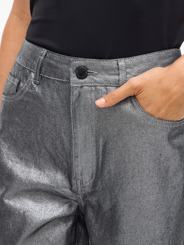 VILA Loose fit Jeans 'VIKelly' in Grey