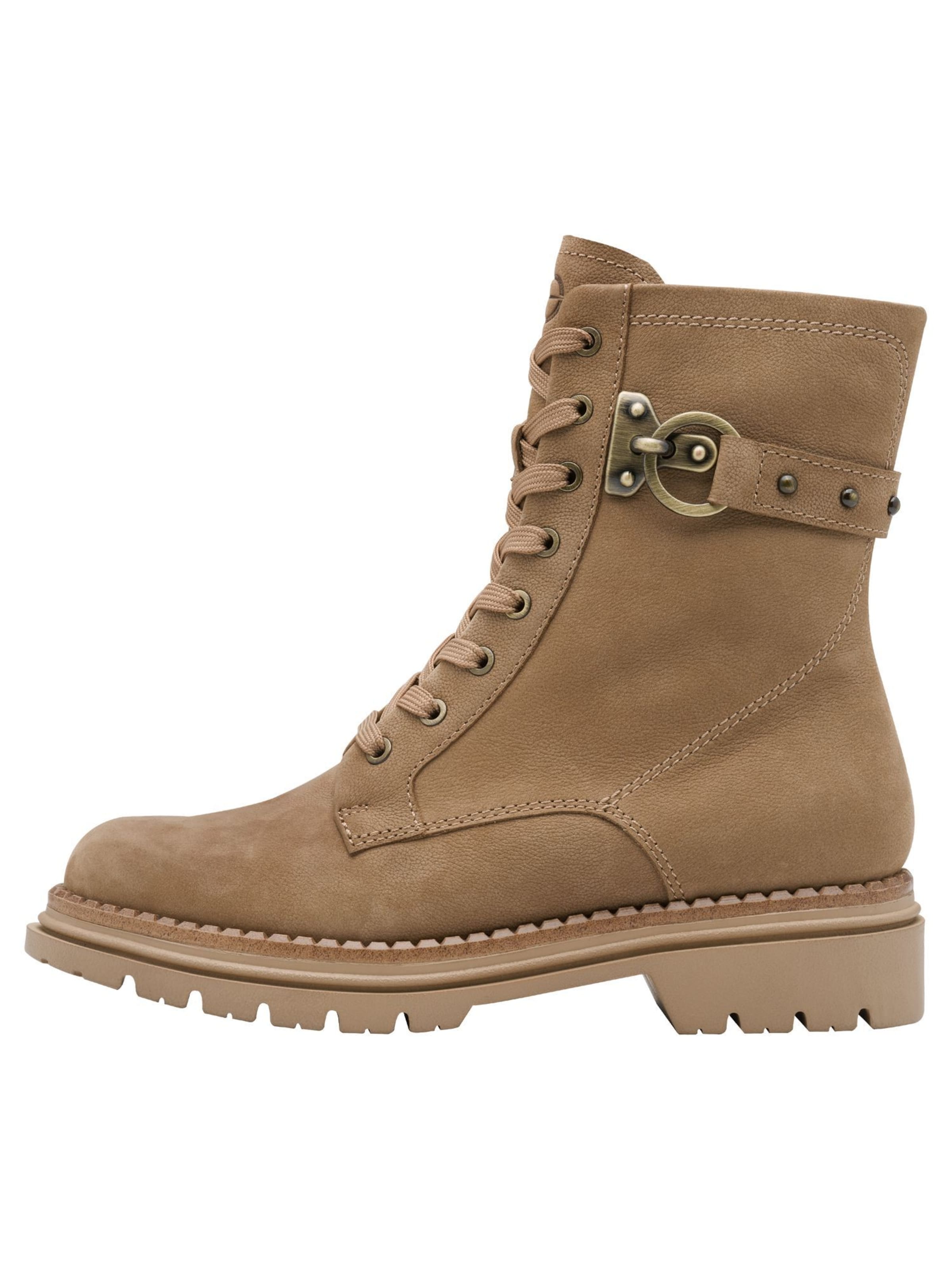 Tamaris Lace-up bootie in Brown