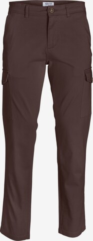 Regular Pantalon cargo 'Ollie Bowie' JACK & JONES en marron : devant