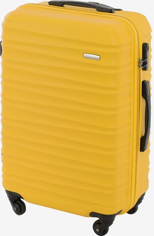 Wittchen Suitcase Set 'GROOVE Line' in Yellow