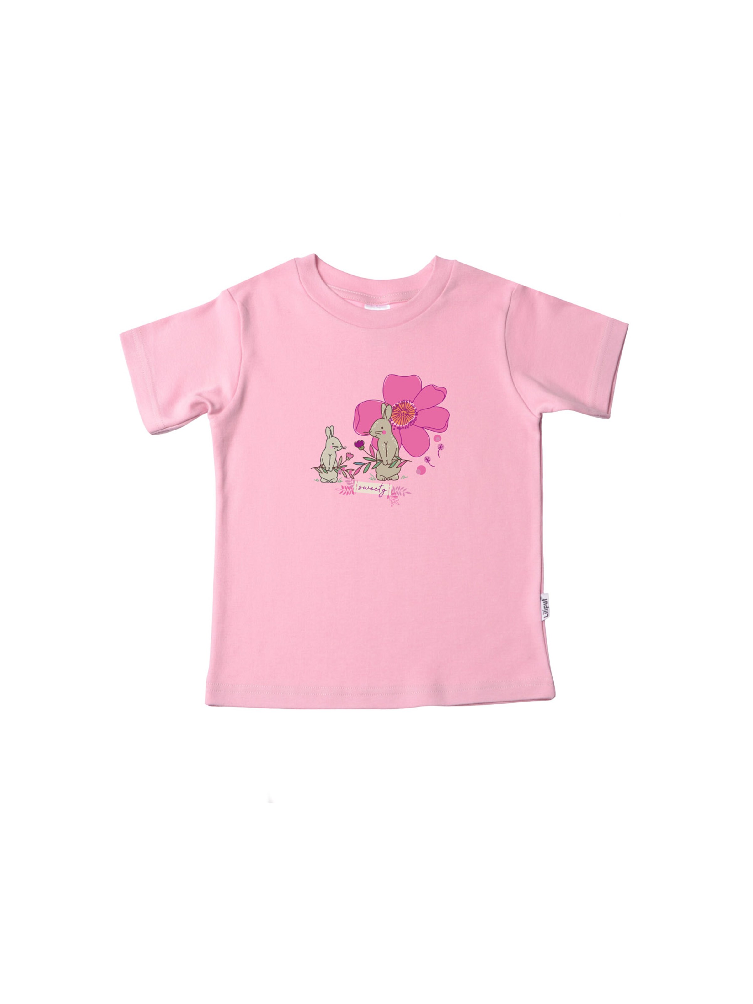 LILIPUT Shirt 'Hase' in Pink: front