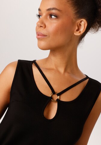 Aniston CASUAL Top in Schwarz