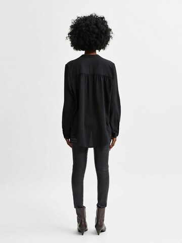 SELECTED FEMME Blus 'MIVIA' i svart