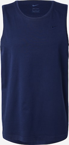 NIKE Functioneel shirt 'PRIMARY' in Blauw: voorkant
