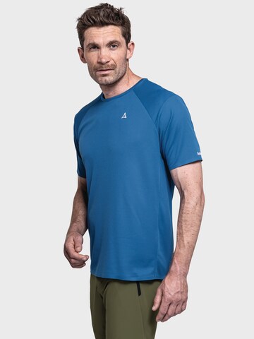 Schöffel Performance shirt ' Hiking T Shirt Style Grunas MNS ' in Blue