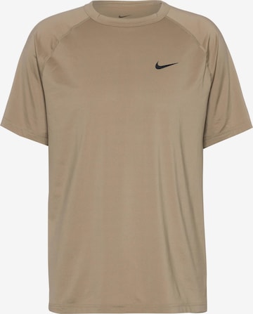 NIKE Funktionsshirt in Beige: predná strana