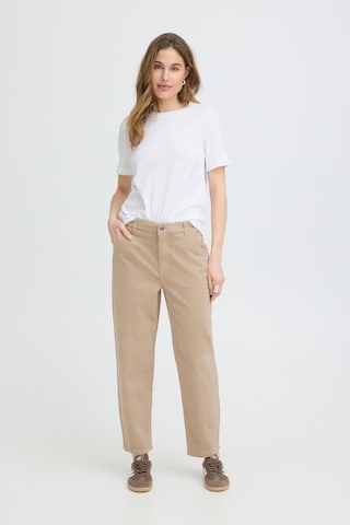 Effilé Pantalon Pulz en beige