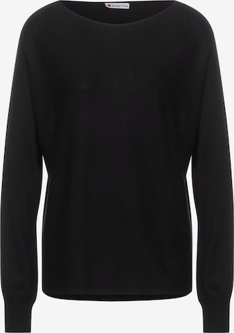 STREET ONE Sweater in Black: front