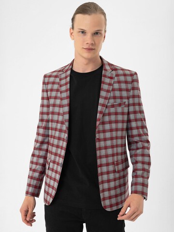 Daniel Hills Regular Fit Sakko in Grau: Vorderseite