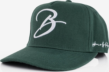 Blackskies Cap 'B Script' in Green: front