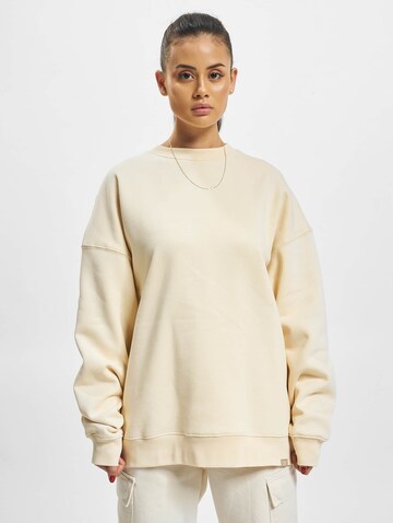 Sweat-shirt DEF en beige