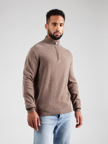 Hackett London Pullover in Beige: Vorderseite