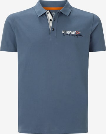 Jan Vanderstorm Shirt ' Jakov ' in Blue: front