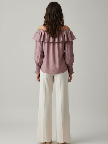 WEARABLE STORIES Bluse 'Noemie' i lilla