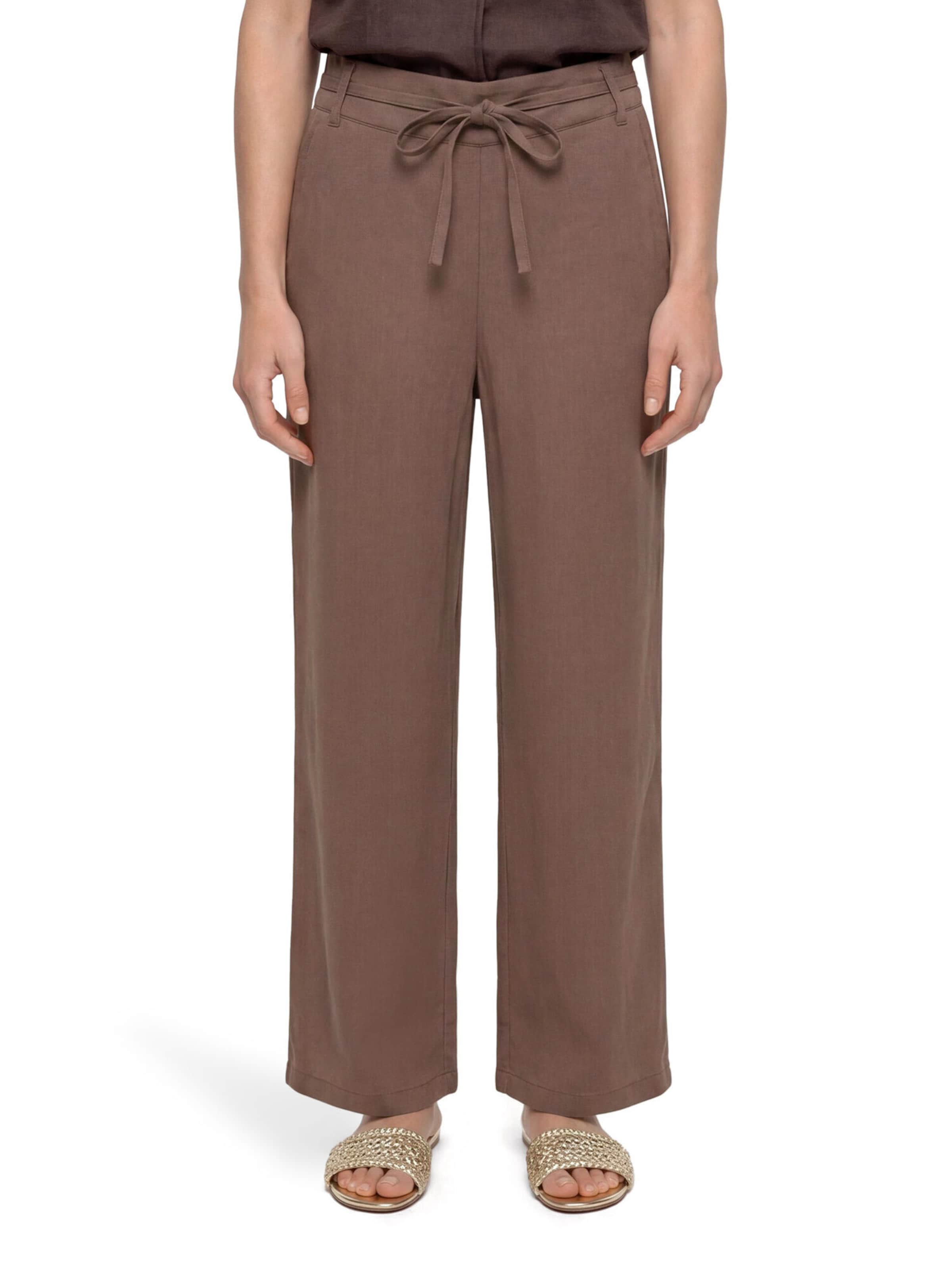 Betty Barclay Loosefit Broek in Bruin: voorkant