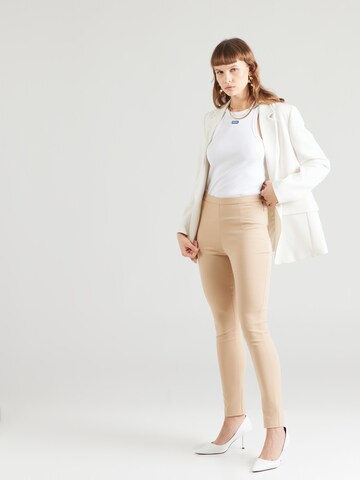 PATRIZIA PEPE Slimfit Broek in Beige