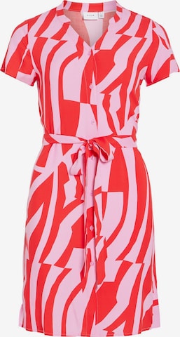 Robe-chemise 'VIIda Paya' VILA en rouge : devant