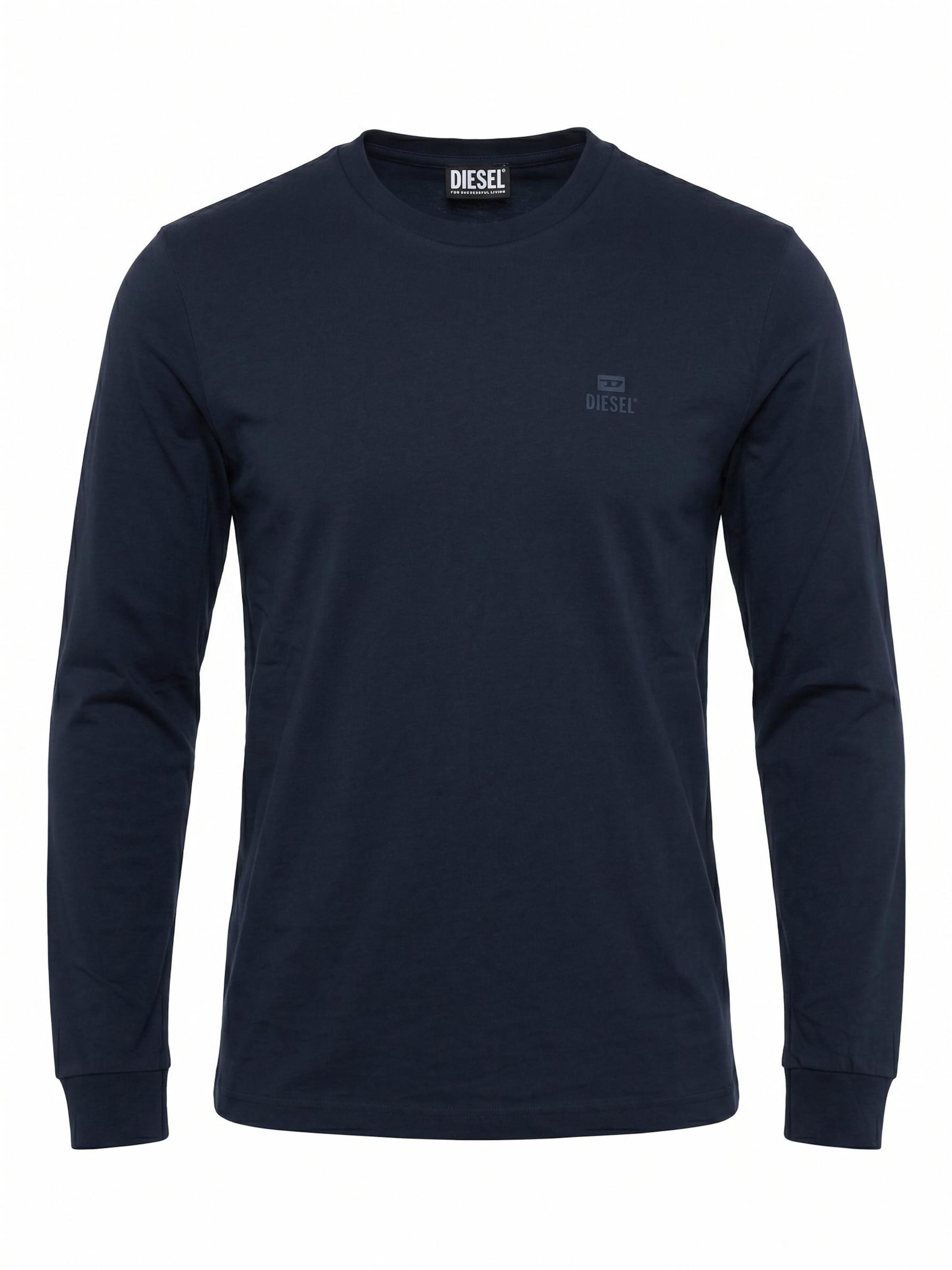 DIESEL - Camisa 'T-DIEGO-LONG-A-R-HD-NEW' em azul: frente