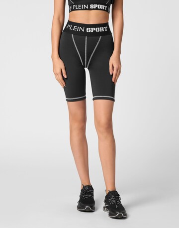 Skinny Leggings di Plein Sport in nero: frontale