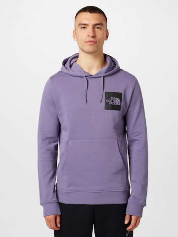 THE NORTH FACE Sweatshirt 'Fine' in Purple: front