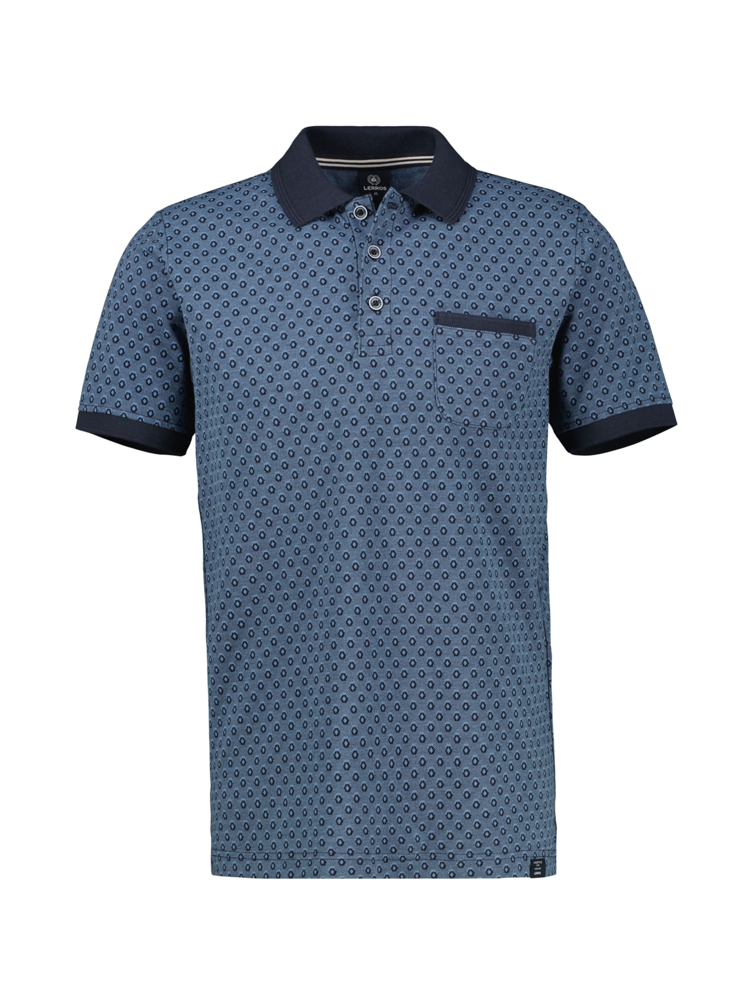 LERROS Shirt in Blauw: voorkant