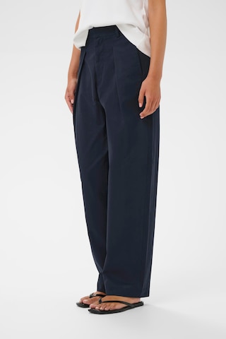 InWear Wide leg Broek in Blauw