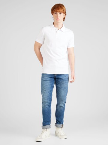 GUESS Koszulka 'NOLAN' w kolorze biały
