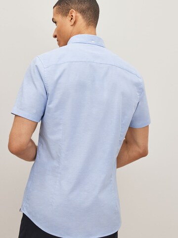Coupe slim Chemise Next en bleu