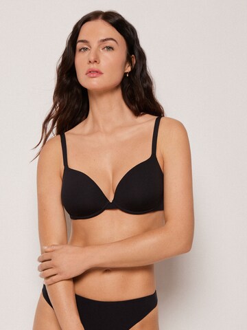 CALZEDONIA Push-up Bikini Top 'Premium Fit' in Black