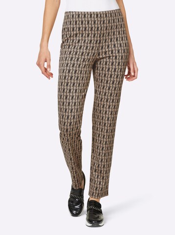 heine Regular Hose in Beige: Vorderseite