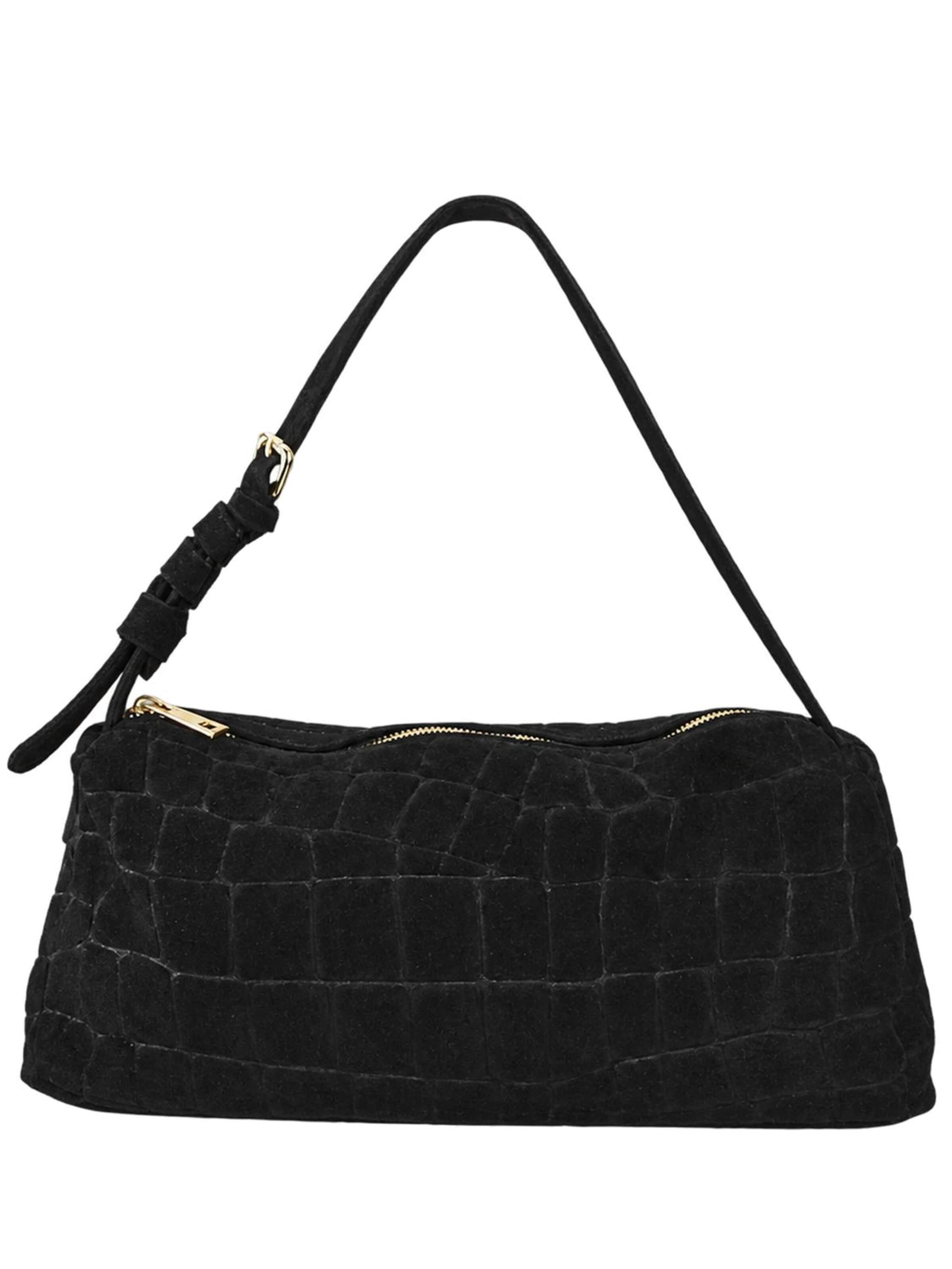 Sac bandoulière Florence en noir : devant
