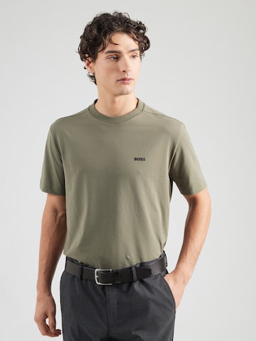 BOSS Shirt in Green: front
