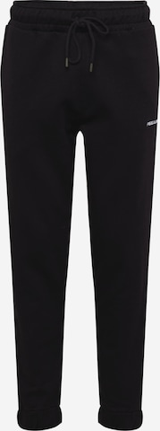 Pegador Tapered Pants in Black: front