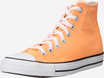 CONVERSE Sneakers hoog 'Chuck Taylor All Star' in Oranje: voorkant